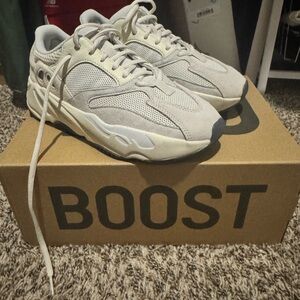 adidas Cream and Gray Women's Sneakers